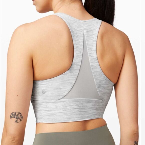 lululemon athletica Other - Lululemon Invigorate Bra Long Line In Wee Are From Space Nimbus Battleship 8